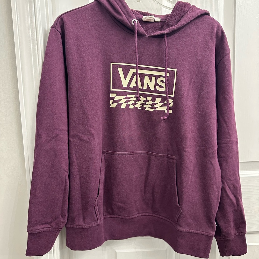 Vans Hoodie in Maroon